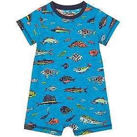 Best Pris P Hatley Deep Sea Fish Romper Blue Danube M N Prisjakt