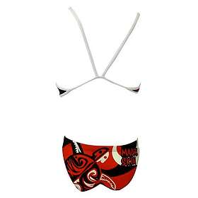 Turbo Maori Tattoo Thin Strap Bikini Flicka Hitta B Sta Pris P