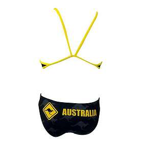 Turbo Australia Kangaroo Signal Thin Strap Bikini Flicka Hitta