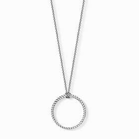 Thomas Sabo Halsband Cirkel Stor Kta Silver Charmclub Storlek Cm