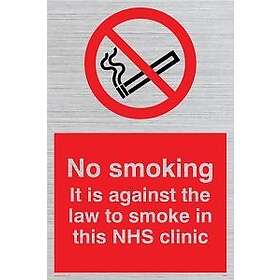 Viking Signs Skyltar Ps A P S No Smoking It Is Against The Law To