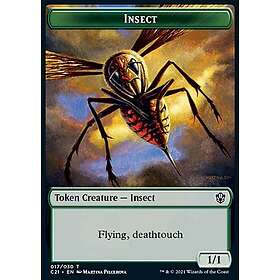 Magic L Skort Commander Strixhaven Insect Token Beast Token