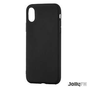 JollyFX Soft Matt Case Gel TPU Skal Till Samsung Galaxy A50 Svart