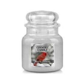 Country Candle Medium Jar 2 Wick Doftljus First Fallen Snow Hitta