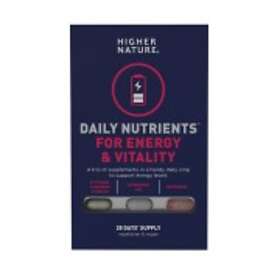 Best pris på Higher Nature Daily Nutrients for Energy Vitality 28