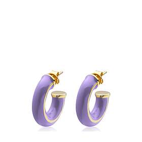 Best Pris P Sophie By Sophie Enamel Chunky Hoops Reringer Dame