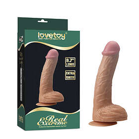 Lovetoy Real Extreme Extra Girth Dildo Cm Hitta B Sta Pris P Prisjakt