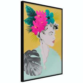 Artgeist Poster Affisch Flowers In The Hair Poster 20x30 A3