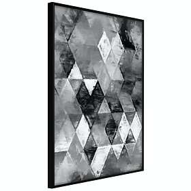 Artgeist Poster Affisch Black And White Diamonds Poster X A