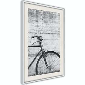 Artgeist Poster Affisch Bicycle And Concrete Poster 40x60 A3