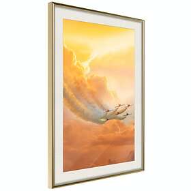 Artgeist Poster Affisch Airplanes In The Clouds Poster 30x45 A3