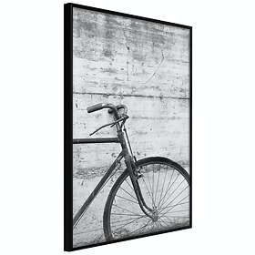 Artgeist Poster Affisch Bicycle And Concrete Poster 40x60 A3