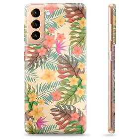 Best Pris P Mtp Products Galaxy S G Tpu Skal Rosa Blommor Deksel