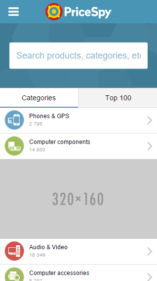 Mobile banner broad