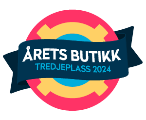 Vinner 2024 - Årets butikk - Tredjeplass