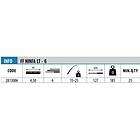 Fishing Ferrari Ninfa Lt Tele Bolognese Rod Silver 4,50 m / 15-25g