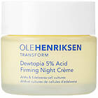 Ole Henriksen Dewtopia 5% Acid Firming Night Crème Cream with AHAs