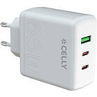 Celly TC3GAN65WEVO ProPower Wall Charger GaN 65W