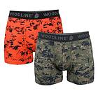 Woodline Boxerkalsong Camo 2-pack