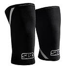 SBD Knee Sleeves 7mm Black/Red