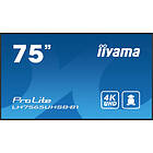 Iiyama ProLite LH7565UHSB-B1 75" 4K UHD IPS