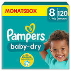 Pampers Baby-Dry 8, 17+kg 120st