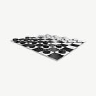 Uber Giant Draughts Checkers pjäser 25 cm