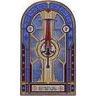 FaNaTtik Doom Limited Edition Crucible Sword Stained Glass Window Ingot