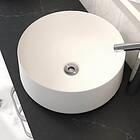 Dansani Calidris Globe Servant til Benkeplate B45xd50cm Hvit Matt