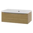 Linn Bad Mari D45 Servantskap med 1 Skuff Eik 60cm
