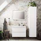 Linn Bad Emma D45cm Servantskap 2 Skuffer Hvit Matt 60cm