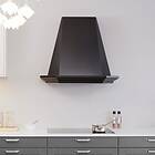 Røroshetta Harmoni Sense Ventilator Vegghengt 95cm Børstet Stål Resirkulasjon