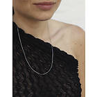 Maria Black Chain 50 Adjustable Necklace Silver (One)