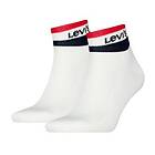 Levi's Mid Cut Stripe Socks 2-pack