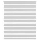 vidaXL Rullgardin zebra ljusgrå 135x100 cm tyg bredd 130,9cm polyester