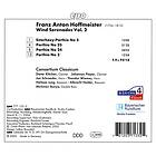 Consortium Classicum, Franz Anton Hoffmeister Wind Serenades 2 CD