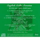 John Talbot, Jo Cole English Cello Sonatas CD