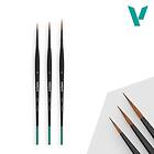 Vallejo Brush: Design Set Syntetic Hair (0 1 2)