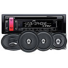 JVC KD-R691 & Hertz DCX-högtalare