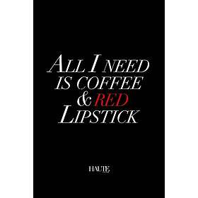 Malerifabrikken Poster Red Lipstick Grå