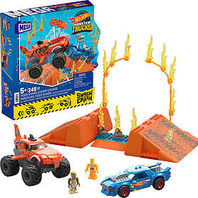 Hot Wheels Mega Bilset Smash N Crash Tiger Shark Chomp Course