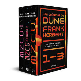 Estuche Las Crónicas de Dune: Dune, El Mesías de Dune E Hijos de Dune Frank Herbert's Dune Saga 3-Book Boxed Set: Dune, Dune Messiah, and Ch