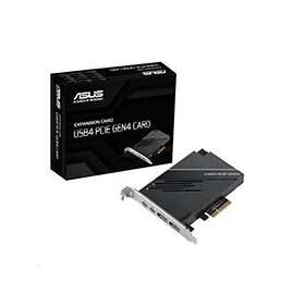 Asus USB adapter PCIe 4.0 x4 USB-C x2 + DisplayPort x2