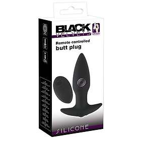 Black Velvets Butt Plug Remote Controlled