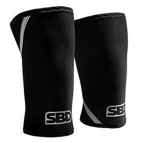 SBD Knee Sleeves 7mm Black/Red