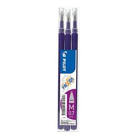 Pilot Refill 3-pack Frixion 0,7 violett