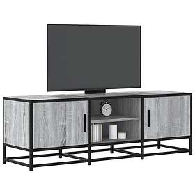 vidaXL Meuble TV 120x35x41 cm gris sonoma bois et métal construits