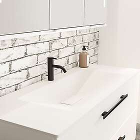 Linn Bad Vale Møbelservant Glass Hvit Matt 60cm Senter