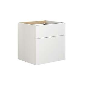 Dansani Calidris Glatt Servantskap 2 Skuff D50cm Ekstra høy Underskuff NCS Farge