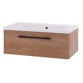 Linn Bad Ingrid D45 Servantskap med 1 Skuff Eik 60cm